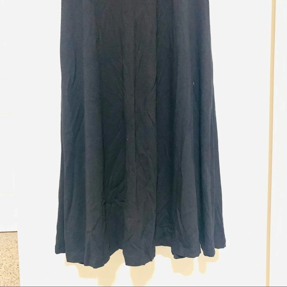 NWT T TAHARI black key hole maxi dress size M